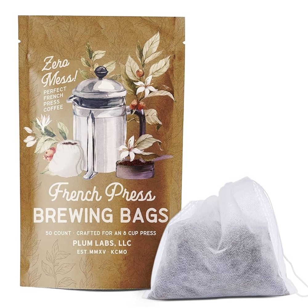 French Press Brewing Bags - Brown                Excellent for cold brew coffee